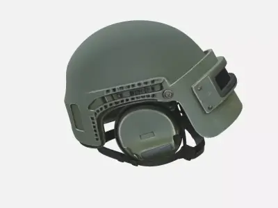HELMAT BALLISTIC TACTICLE LEVEL III ARMY HELMAT 3D print model