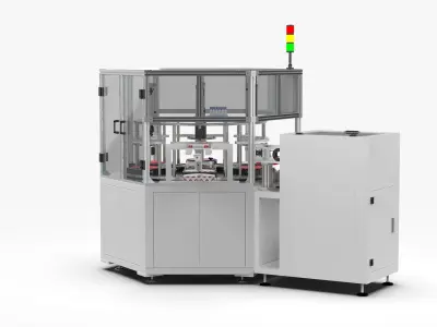 Automatic Chocolate Heart Box Forming Machine 3D model