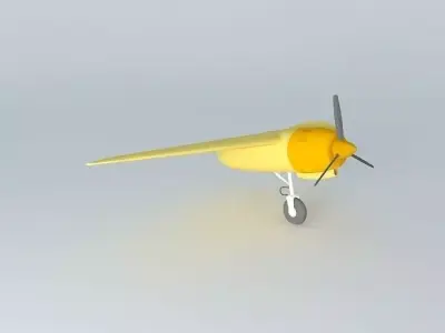693 BREGUET plane Free 3D model