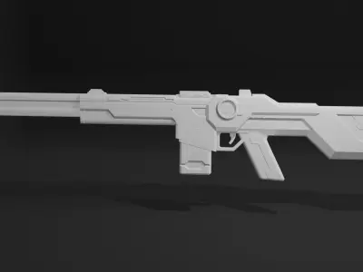 Phantom spectre Valorant 3D model