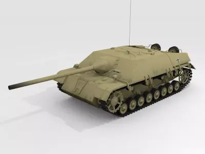 Jagdpanzer IV 70 V 3D model