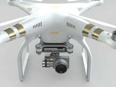 DJI Phantom 3 Professional 3D model