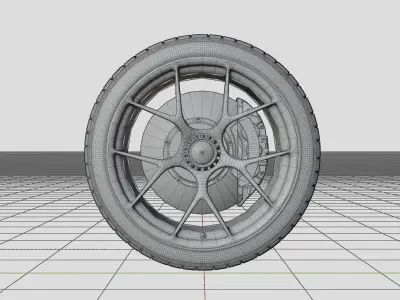 Apollo Intense Mozione Wheel 3D model