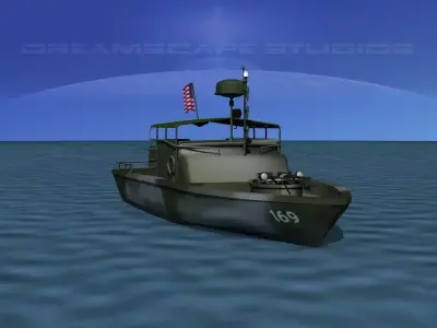 PBR Patrol Boat Riverine 3D model