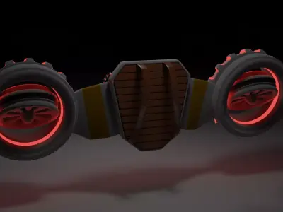 MechWingsModel Free 3D model