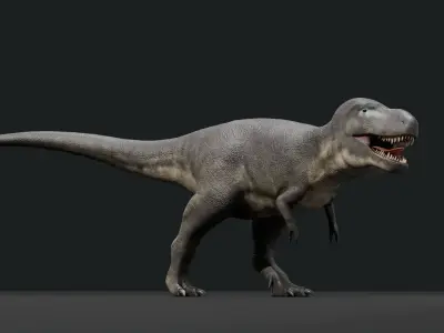 Daspletosaurus - Rig 3D model