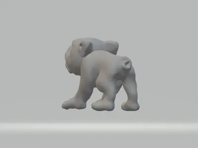 Pub Dog Free 3D print model