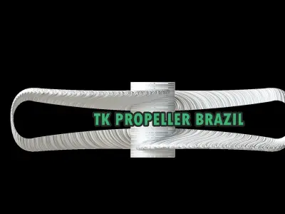3D Toroidal Drone Propeller TK SERIES 3D model