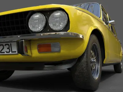 Triumph Dolomite Sprint PBR Textured Free low-poly 3D model