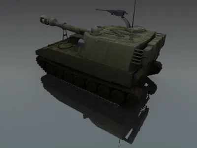 M109 Self Propelled Gun 3D model
