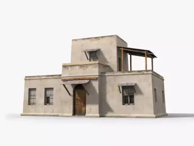 Arab xx17 Low-poly 3D model