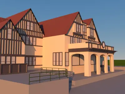 West Side Tennis Club 3D model