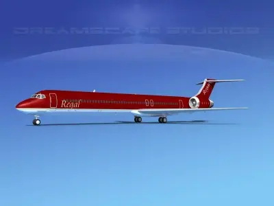 McDonnell Douglas MD83 Regal 3D model