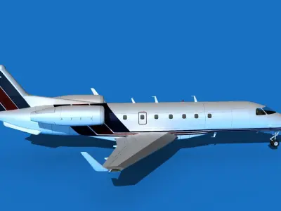 Embraer Legacy 500 V13 3D model