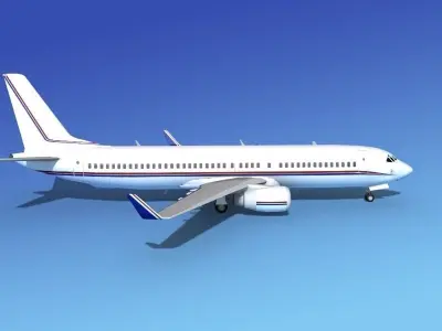 Boeing 737-800 Corporate 8 3D model