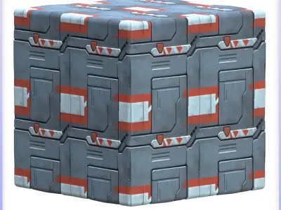 SciFi Seamless Texture Texture 71