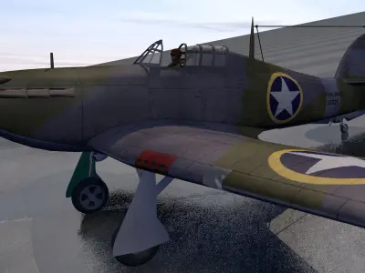 Hawker Sea Hurricane - USAF 3D model