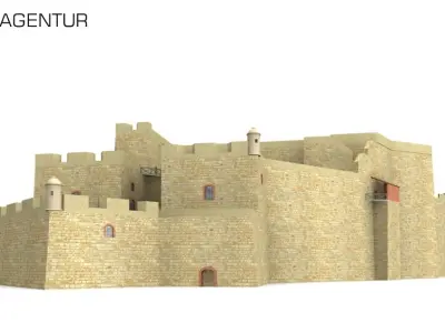 Castillo del Morro - 3D Building Models 3D model