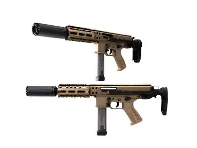 GHM9 SD2 rifle  3D model