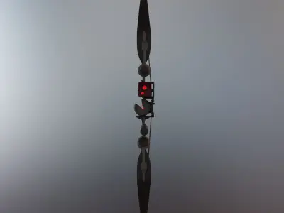 Profissional Bow 3D model