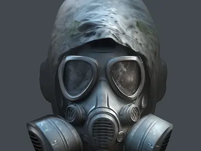 Helmet 3d model military combat Military Low-poly Low-poly 3D model