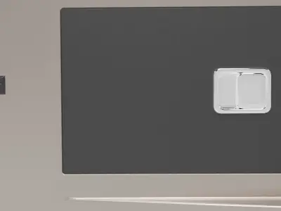 FLATBED CUSTOM TRAILER 3D model