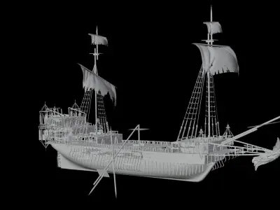 Silent Mary Ghost 3D model