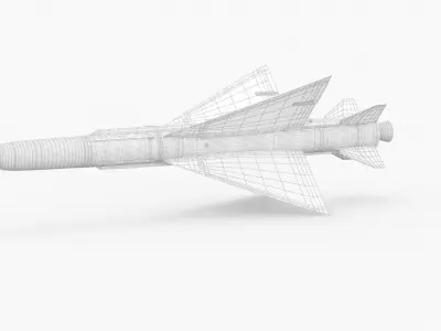 Matra 530 Missile 3D model