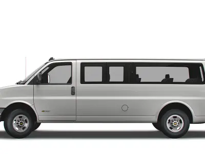 Chevrolet Express Extended WB 2022 3D model
