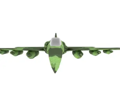 Fighter Plane Free 3D model