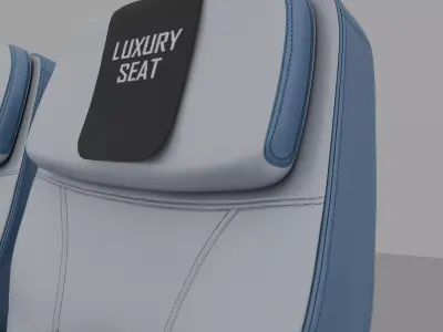 Luxury Seat 3D model