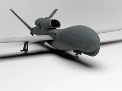 Northrop Grumman RQ-4 Global Hawk 3D model