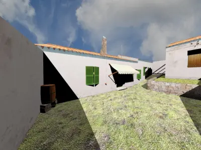 Fisherman Home - Low Poly Low-poly 3D model