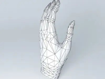 Aphrodite grasping hand Free 3D model