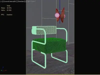 Arm chair Free 3D model order
