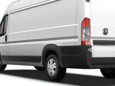 Ram ProMaster EV Cargo Van L4H2 2024 3D model
