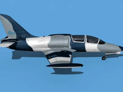 Aero Vodochody L-39C Albatross V11 3D model