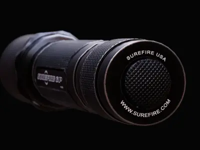 Surefire X200 and Surefire 6P - Free Surefire 660 include Low-poly 3D model