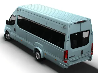 Iveco eDaily Tourus L5H3 2024 3D model