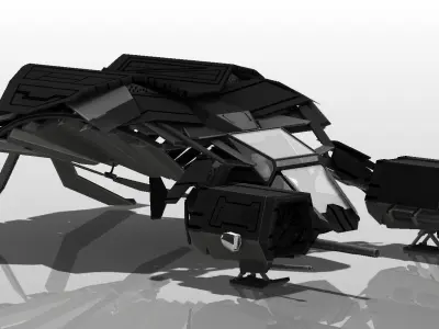 THE BAT batwing 3D print model