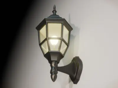 Lamp outdoor 02 3D model purchase