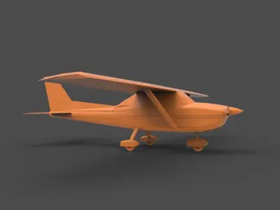 Cessna 170 3D print model