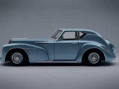 Concept Car 9 Classic Free 3D model