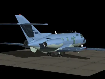 Japan Air Self-Defense Force U-125A Rescue Search Aircraft 3D model