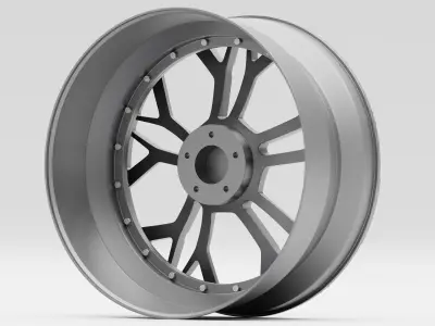 VXS 12 2-Piece Dualblock Rim 3D model