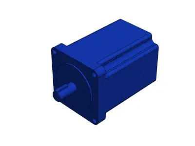 Three Phase Stepper Motor Passo Trifasico Veder VDB31115A 3D model