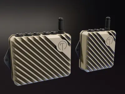 Tomahawk KxM Expansion Module Low-poly 3D model