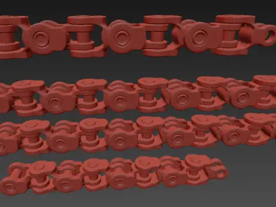Chain Link Free 3D model