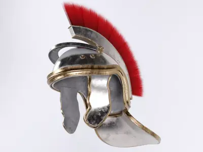 Centurian Helmet Low-poly 3D model