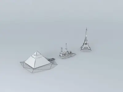 building sizes part 1 Free 3D model